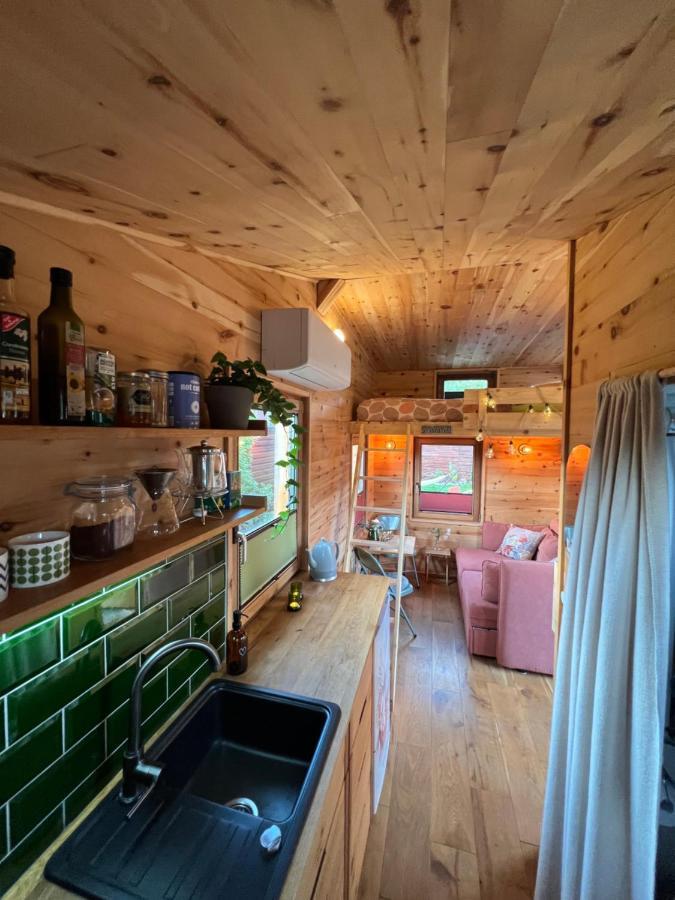Zirbenholz Tiny House "Waldhauszeit" Am See Mücke Zewnętrze zdjęcie